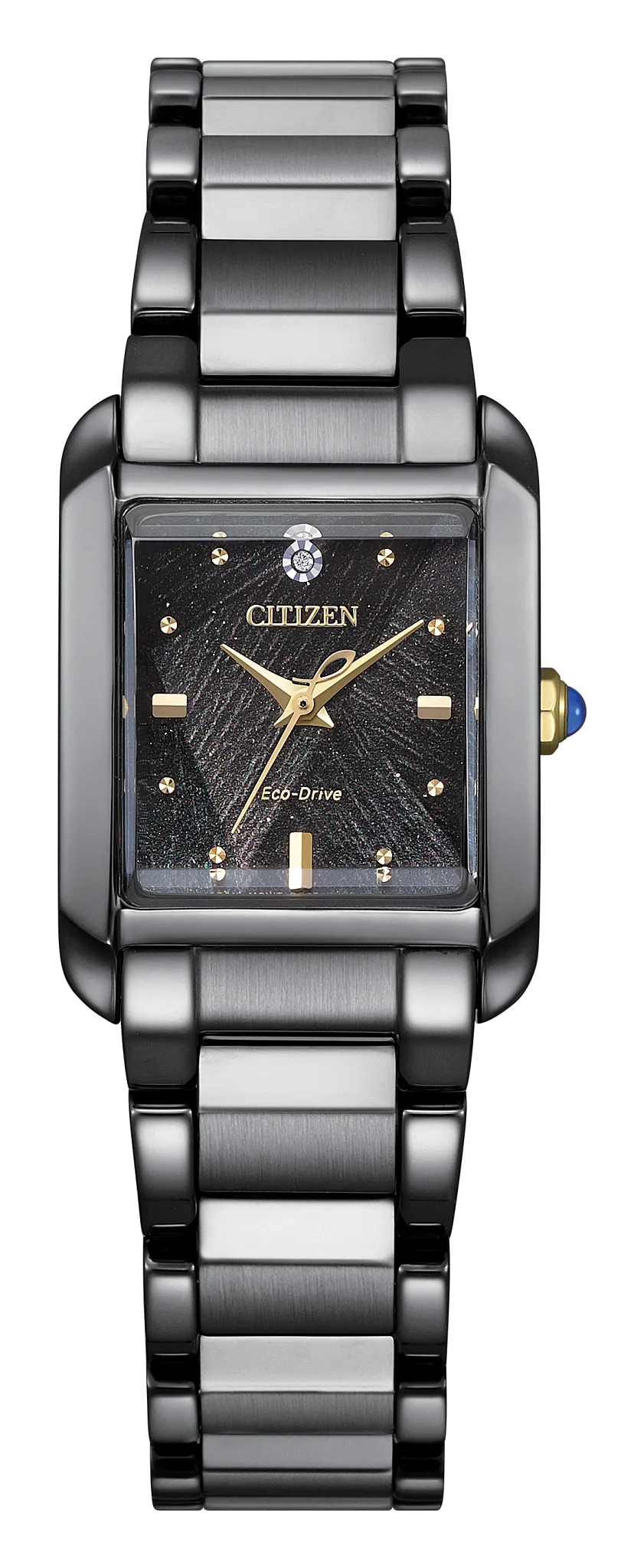 ❤️新品未使用❤️ Bianca Love actually Lサイズ Citizen L Bianca LIGHT in BLACK Black Dial Stainless Steel